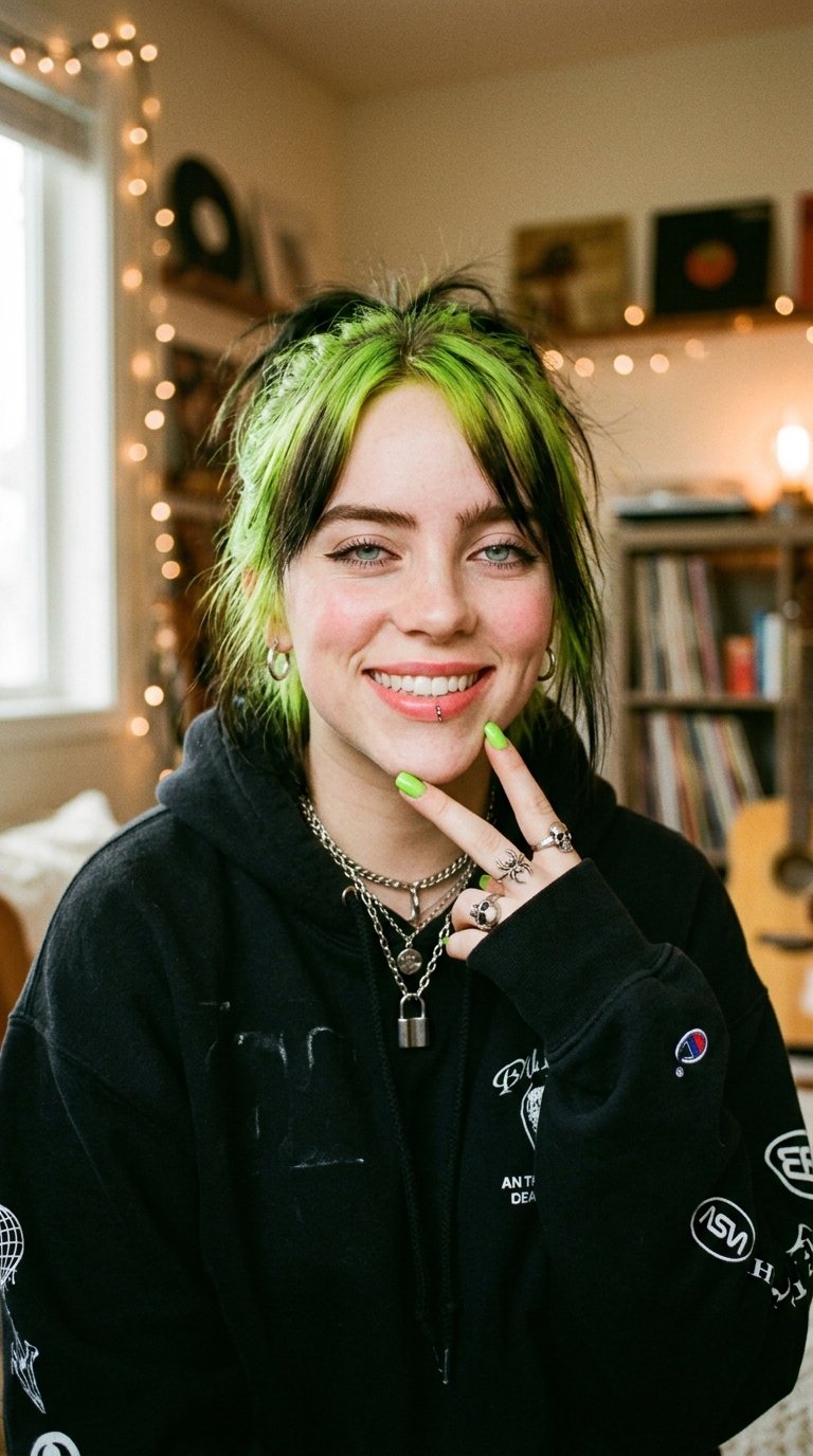 Billie Eilish Dark PFP
