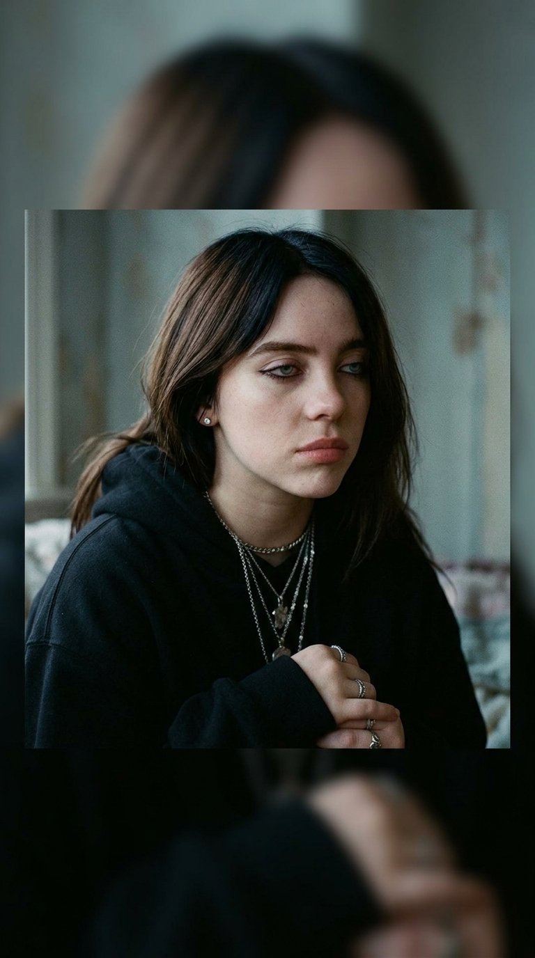 Blurry Billie Eilish Pfp