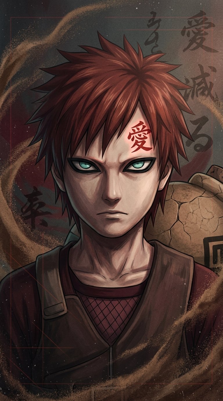 Gaara Anime Icon Gaara Anime Icon