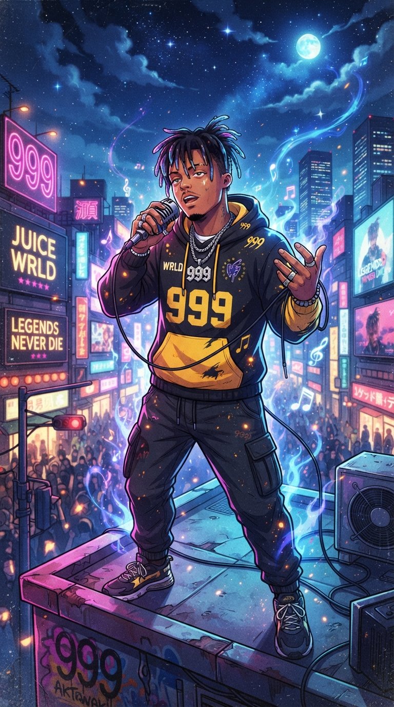 Juice Wrld Anime