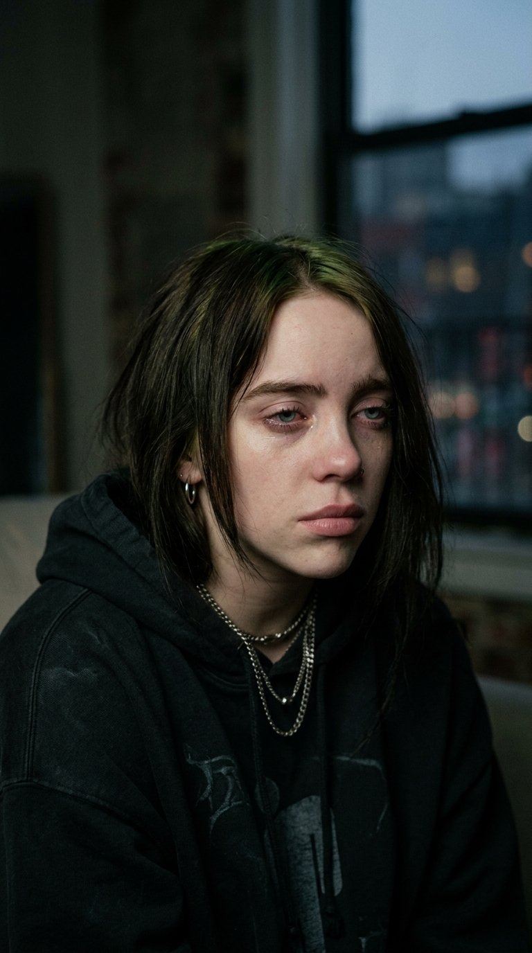 Sad Billie Eilish PFP