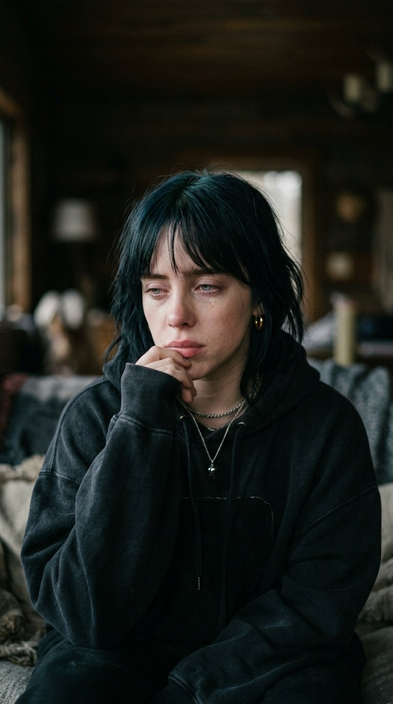 Sad Billie Eilish