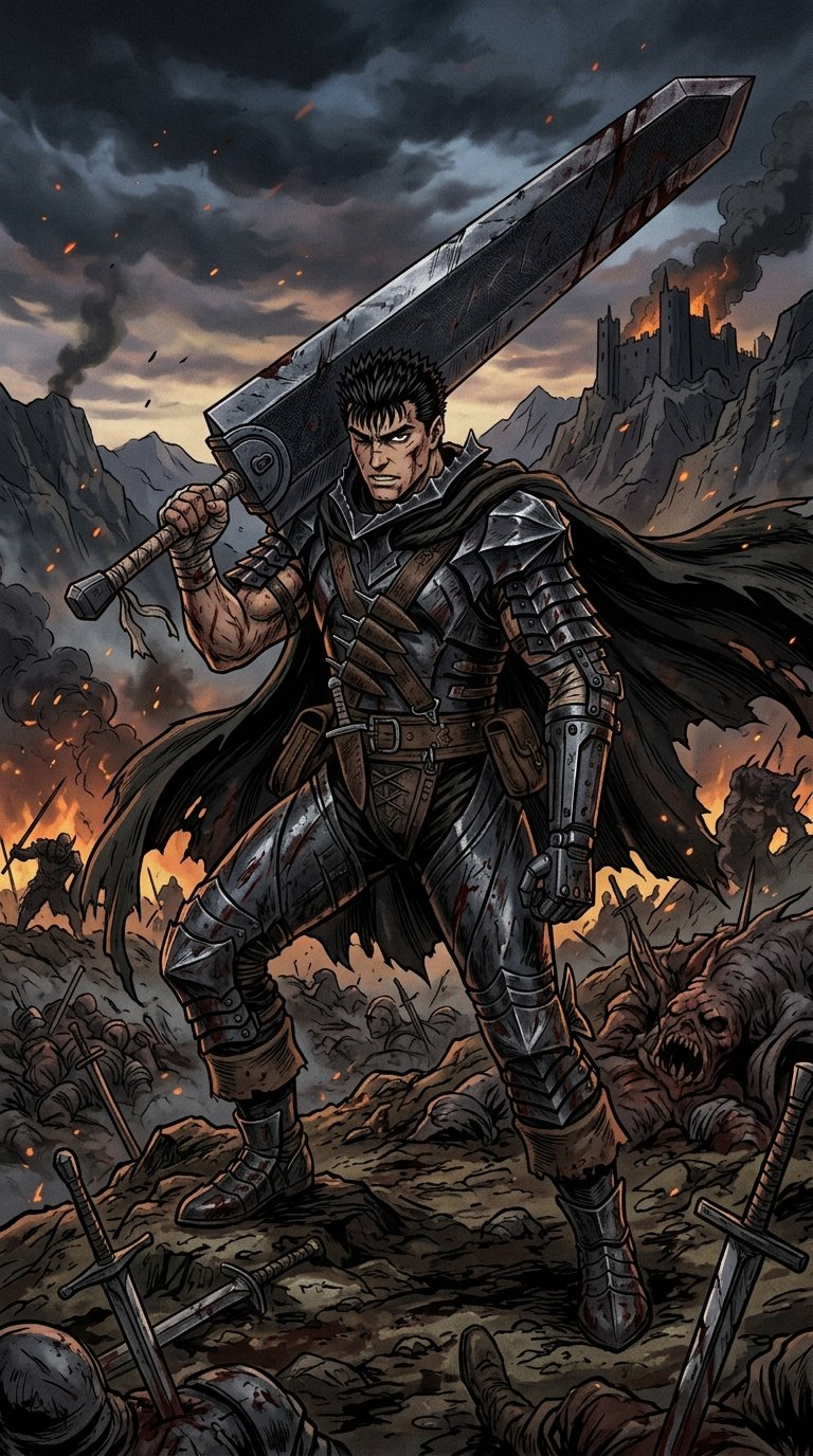 4k Anime Guts Pfp