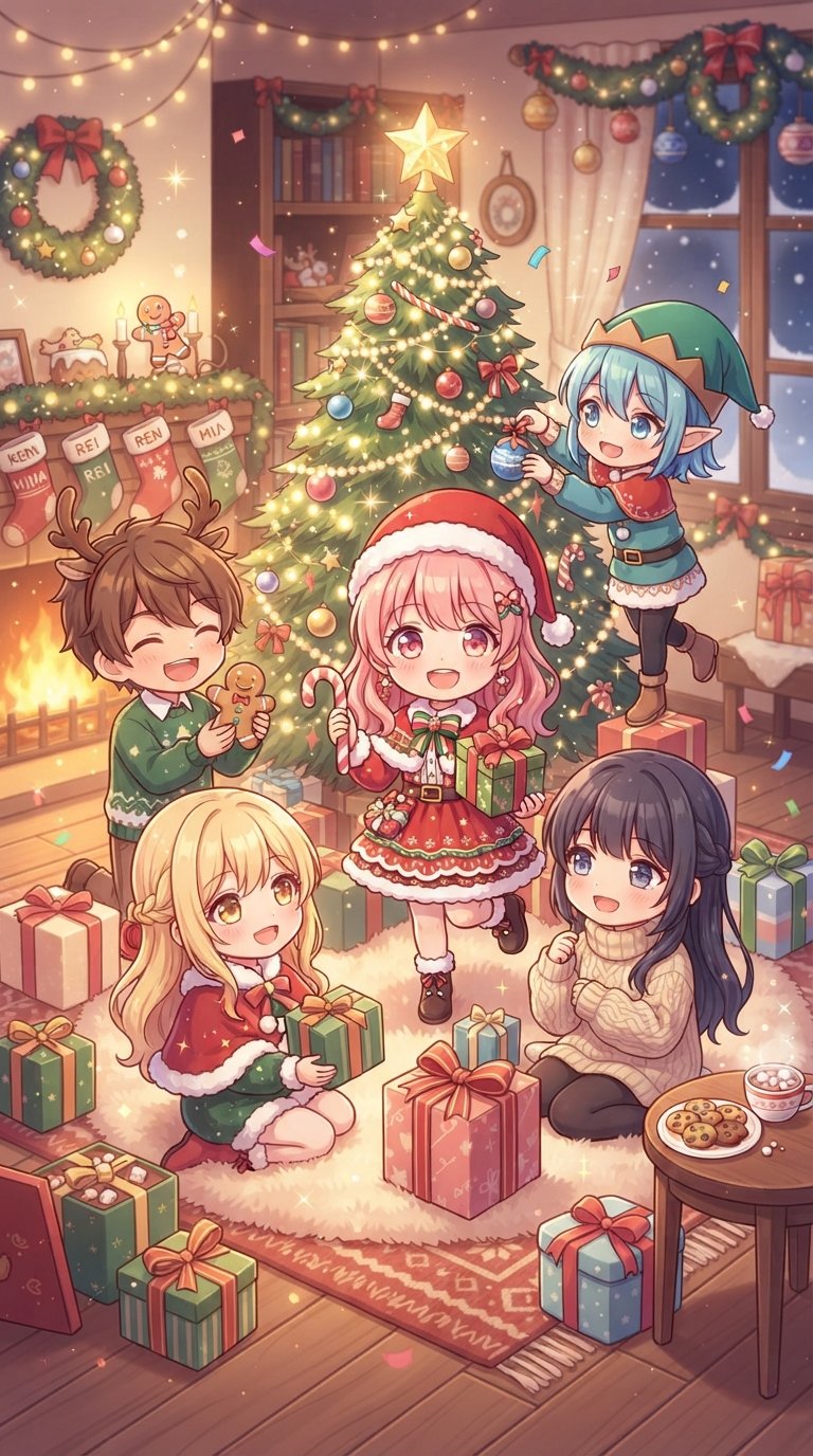 Christmas Anime Pfp Matching