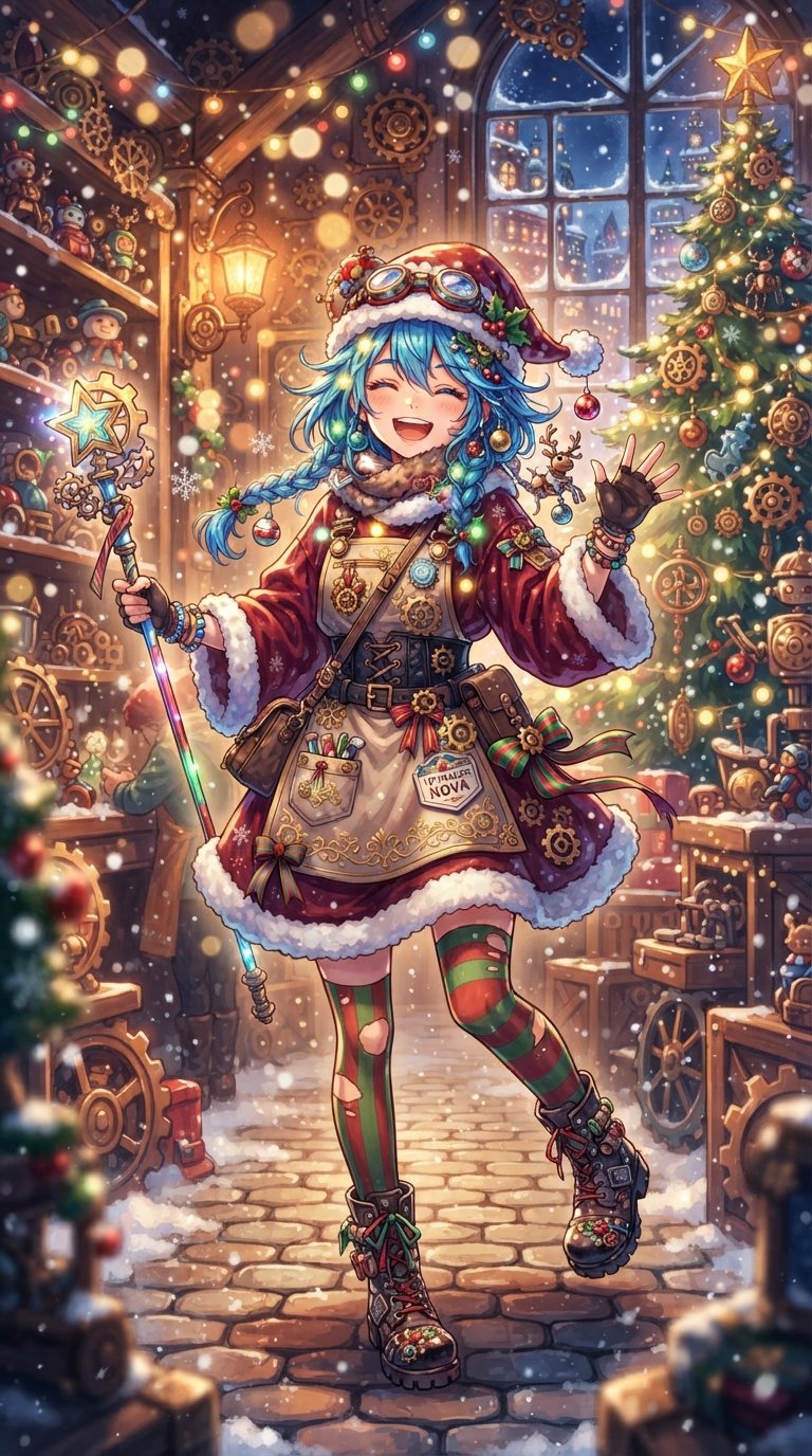 Cute Anime Christmas Pfp