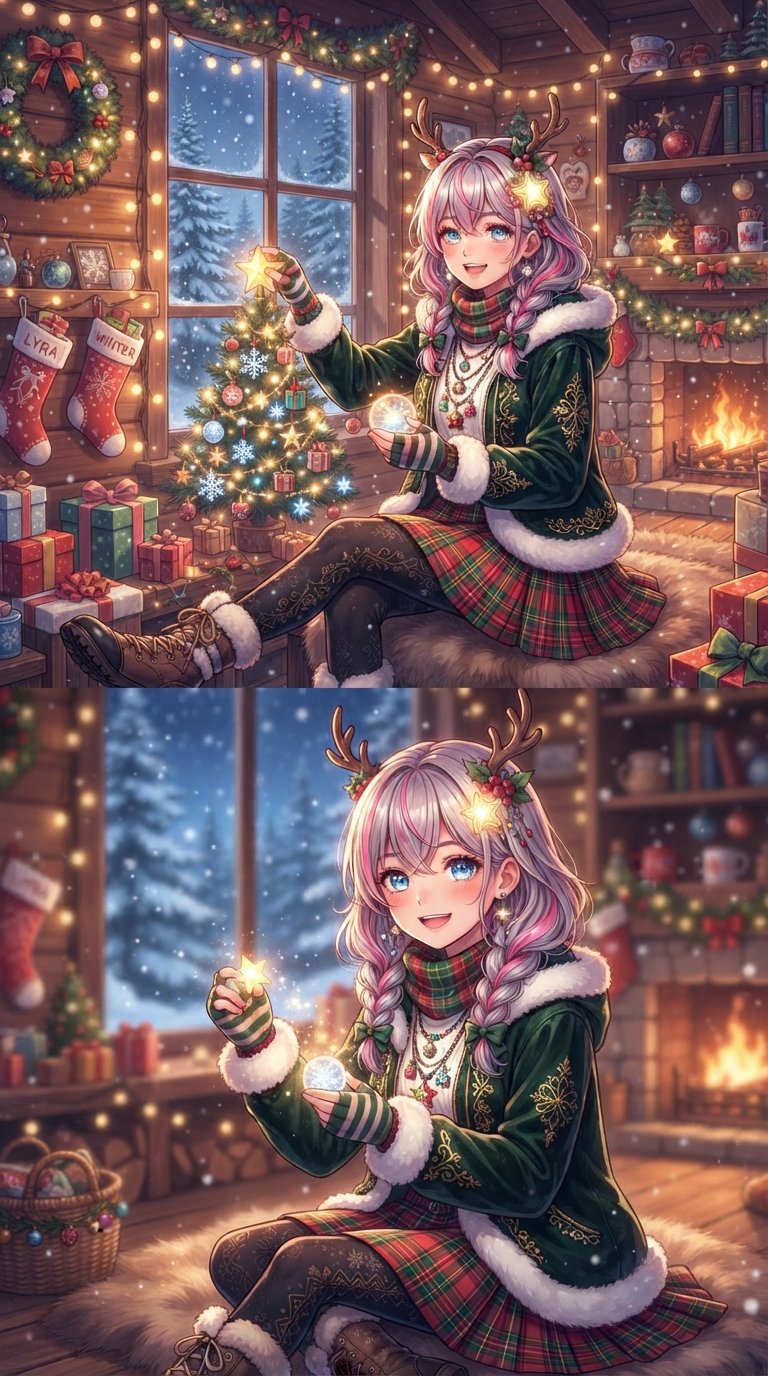 Cute Anime Christmas